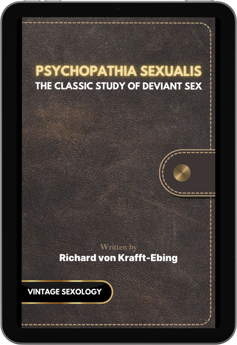 Richard von krafft-ebing-Psychopathia Sexualis- Vintage Sexology-Sex therapy