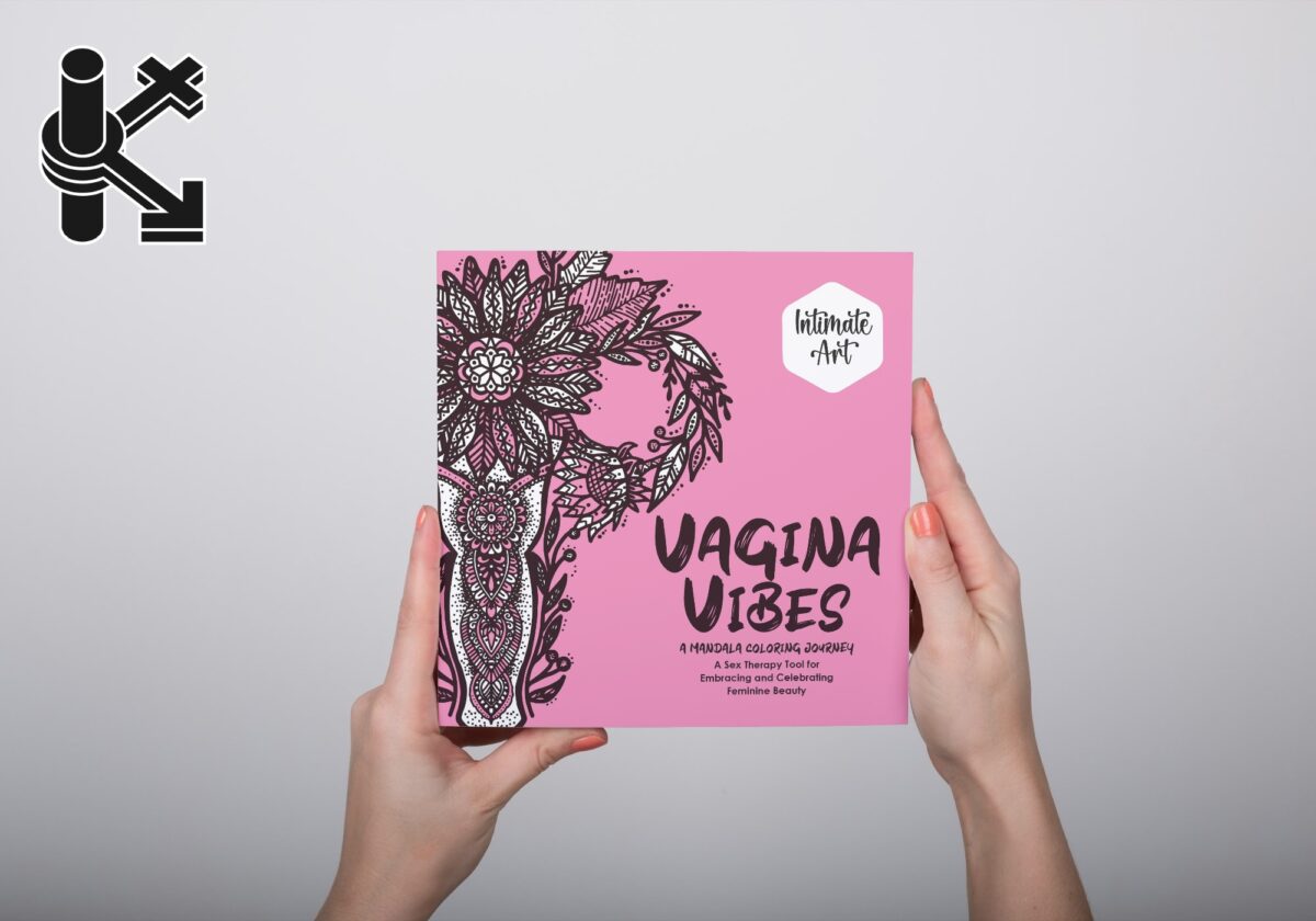 Adult coloring book - vagina vibes- mandala book